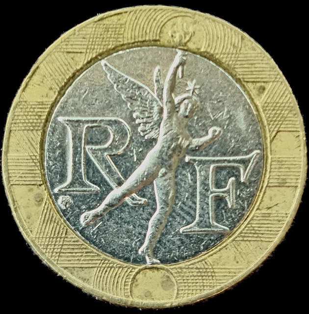 FRANCE ; pièce 10 Francs 1991 Génie de la Bastille F.375/6 (1)