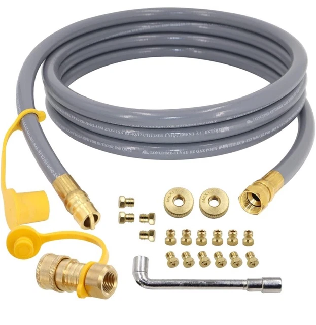 5249 PROPANE TO Natural Gas Conversion Kit 10FT 3/8” Blackstone 28" 36