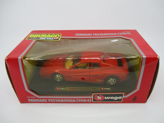 Ferrari Testarossa 1984 Bburago 1/18 – Etoile Auto49