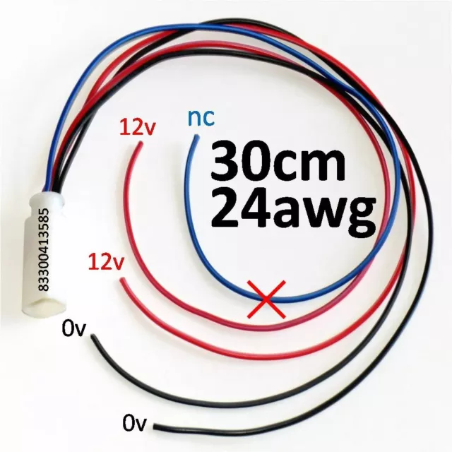 BMW Câble Accessoire 83300413585 30cm/24awg/4f - R1200 S1000 GS RS RT S1000 XR F