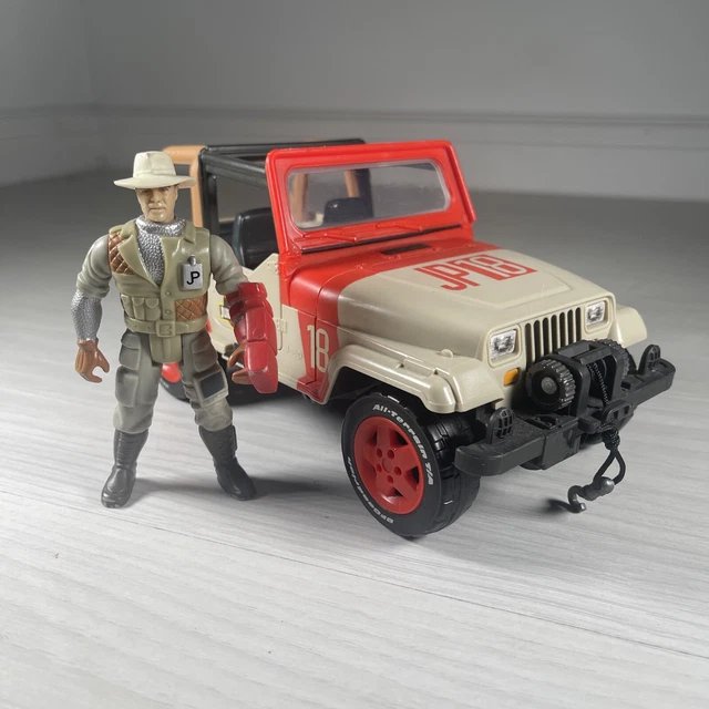 JURASSIC WORLD PARK Legacy Collection Modellino Jeep Mattel JP18 + 1993 ...
