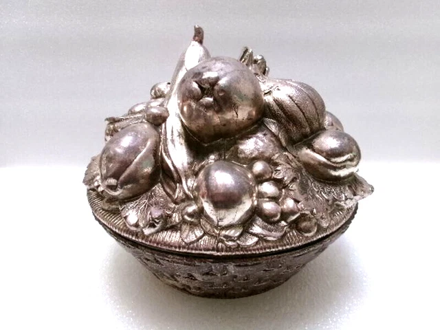 Seau à Glace En Argent Signé Mauro Manetti (1980) - Hauteur 26 Cm - Vintage Années 70