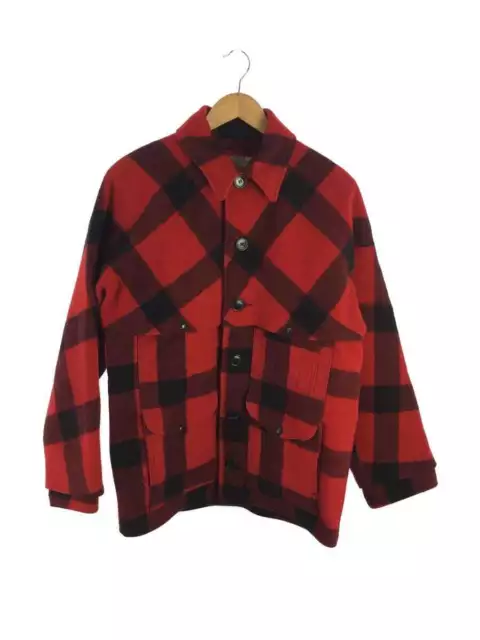 FILSON DOUBLE MACKINAW Cruiser Jacket wool red 40 Used $389.99 - PicClick