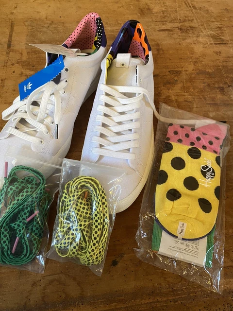 Adidas Originals Matchplay X Viktor Tell Happy Socks Stan Smith G61744 Pharrel