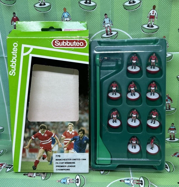 VINTAGE SUBBUTEO LW Ultraléger Ref 63770 Manchester United Team 9 Joueurs Boite EUR 18,02 - FR VINTAGE SUBBUTEO LW Ultraléger Ref 63770 Manchester United Team 9 Joueurs Boite EUR 18,02 - FR