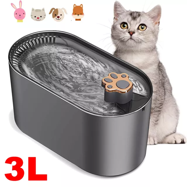 Cat Water Fountain Pet Dog Water Dispenser Automatic Circulating Drinking Bowl