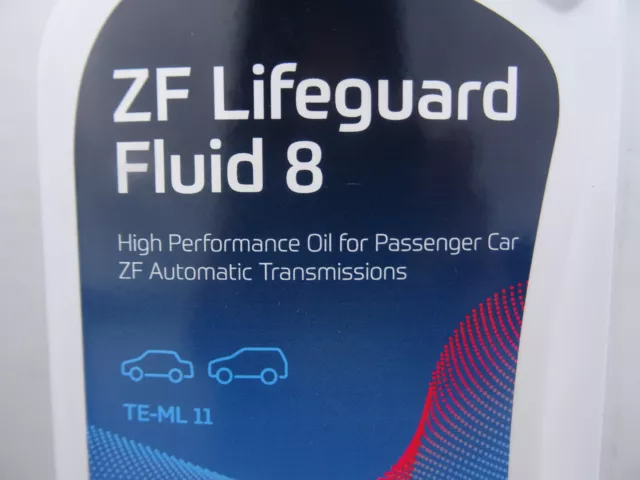 ZF Lifeguard Fluid 8 Getriebeöl ORIGINAL ATF Automatikgetriebe Öl 4x 1Liter 3