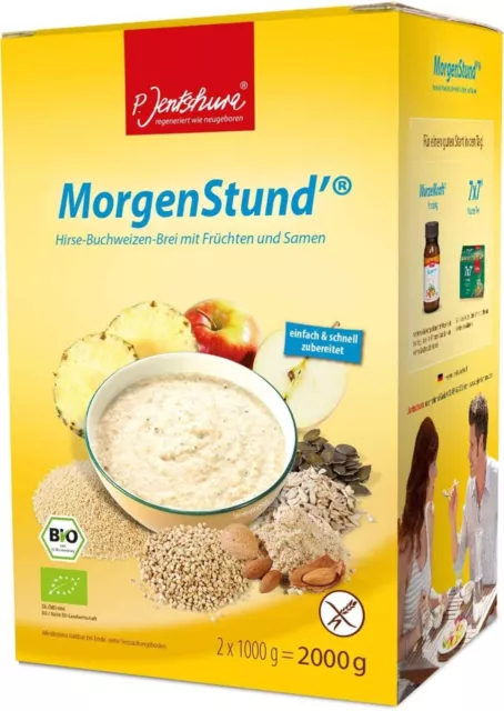 2 kg (15,75 €  / 1 kg) MorgenStund P. Jentschura  | basisch - Brei - glutenfrei