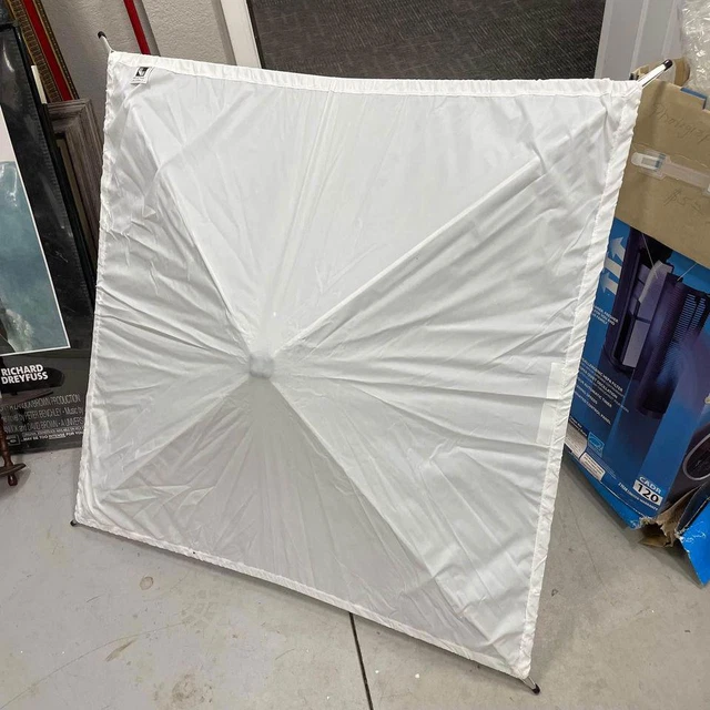 Vintage Reflectasol Square White Photography Umbrella Bounce Light System 36” HN