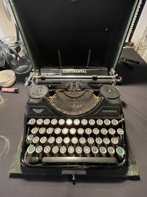 Vintage Continental 340 Schreibmaschine, 1940
