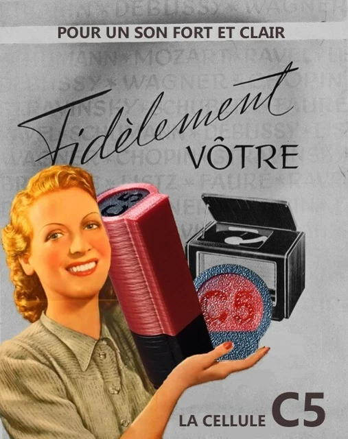 Tête De Lecture Céramique Stéréophonique Vintage - À Identifier (Neuve, Sans Boîte)