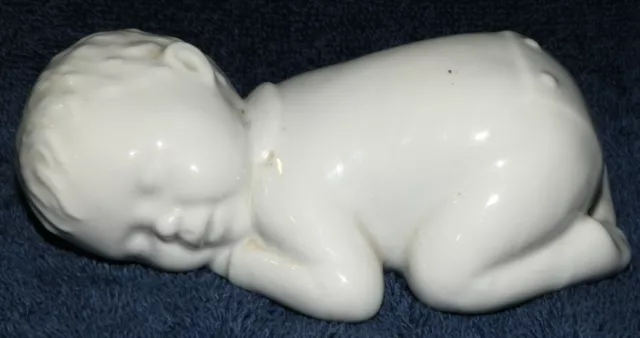 Royal Copenhagen Sleeping Baby on Stomach Figurine 030