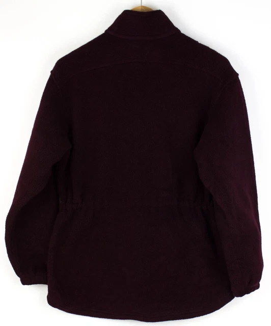 L.L.Bean Uomo Zip IN Pile Maglione Cardigan TAGLIA S 2