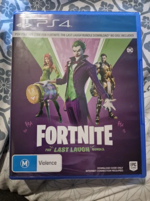 Epic Games Fortnite The Last Laugh Bundle Playstation 4 Ps4 New