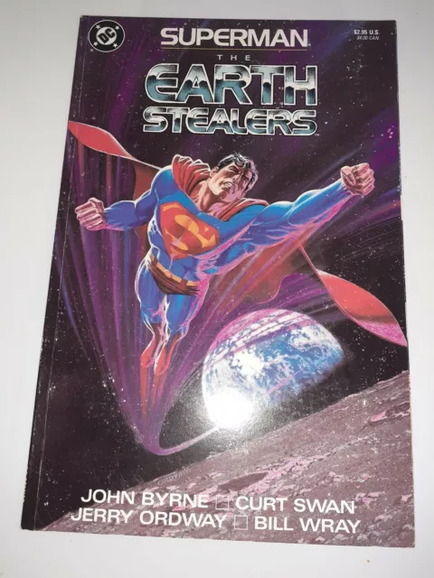 DC Superman The Earth Stealers TPB 8.5 FREE SHIPPING