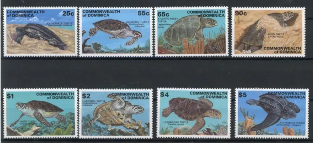 Dominica 1677-1684 postfrisch Schildkröte #HE852