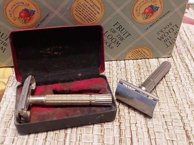 Vintage Gillette Safety&Super Speed Razors
