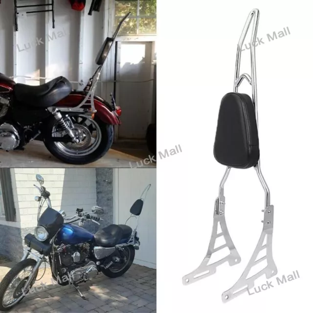 Sissy Bar Backrest For Honda Shadow Spirit ACE 1100 VT1100 VLX600 Goldwing 83-12