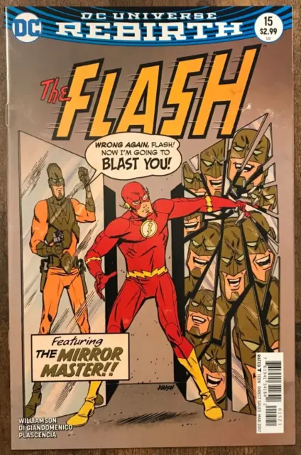 The Flash #15 By Williamson Mirror Master Allen DCU Rebirth Variant B NM/M 2017