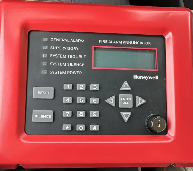 Silent Knight 5860R Remote Annunciator - Red