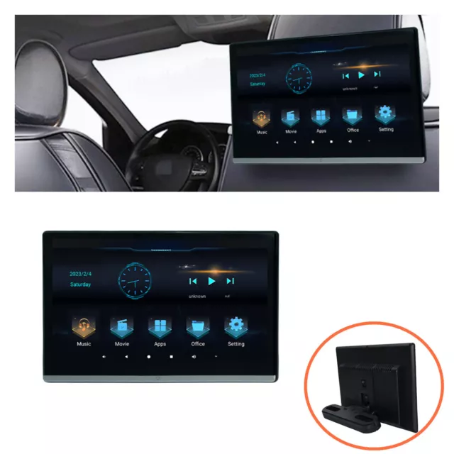13.3 Inch Headrest TV 1080P Car Monitor Android 11 Touch Screen FM 2+32GB Player