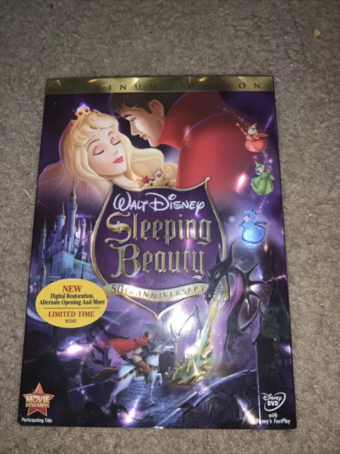 Sleeping Beauty 50th Anniversary DVD, 2008, 2-Disc Set Platinum Edition NEW!