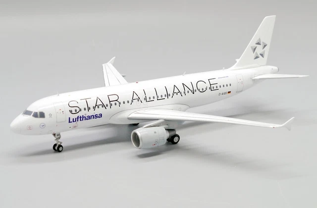 Modellino Aereo JC Wings Airbus A320 Lufthansa Star Alliance 1/200 Con Supporto