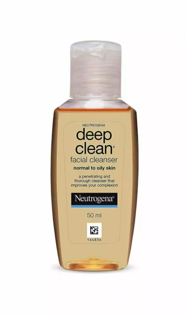Neutrogena Deep Clean Facial Cleanser | Normal To Oily Skin | 50 ML