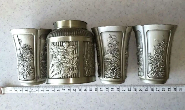  SELANGOR PEWTER 茶筒 Royal Selangor Pewter 