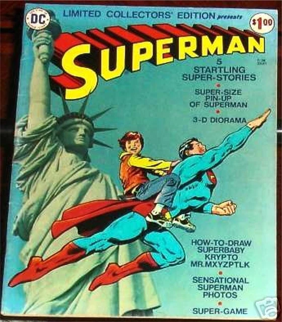 C-38 Limited Collectors Edition Dc Superman 1975 Vf-