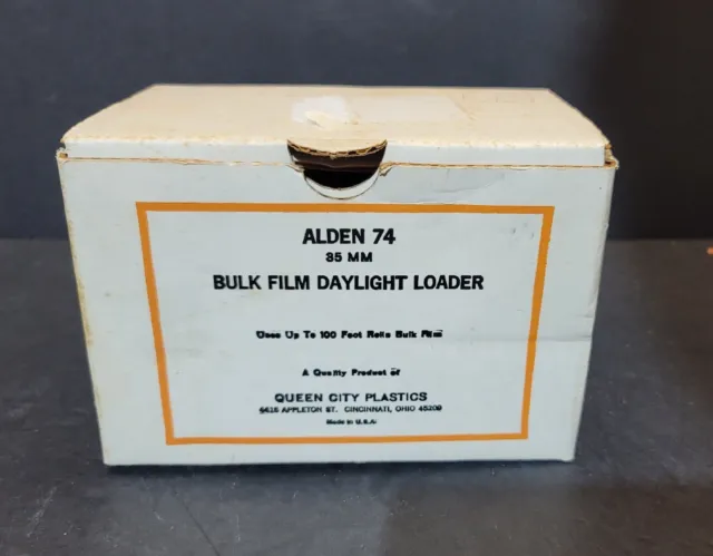 Alden 74 35Mm Film Bulk Daylight Loader Made In Usa
