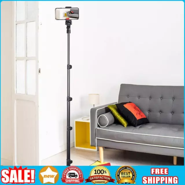 4-section Trigger Extendable Adjustable Telescopic Tripod for Camera Stand