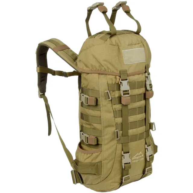 Wisport SilverFox 2 40L Rucksack Outdoor Military MOLLE Hydration Hiking Coyote