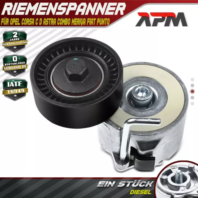 Tendeur de Courroie pour Opel Corsa C D Astra Combo Meriva Fiat Punto