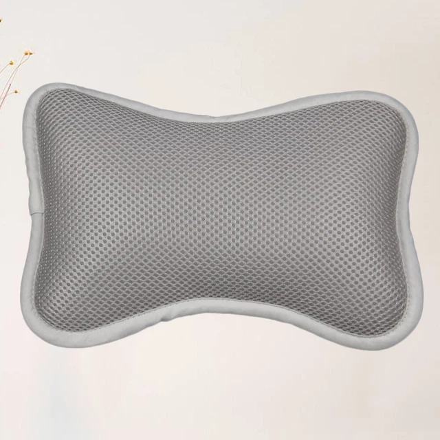 Almohada de baño para bebé malla de aire suave permeable secado rápido