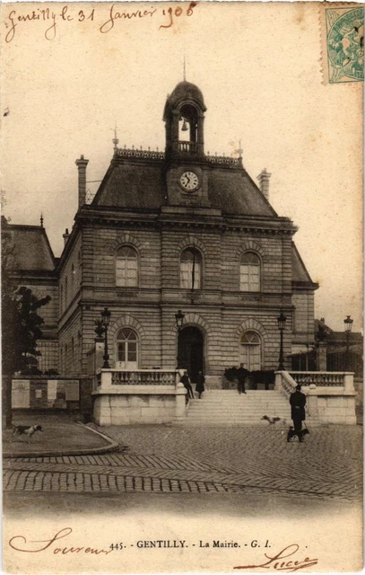 CPA AK Gentilly La Mairie FRANCE (1283040)