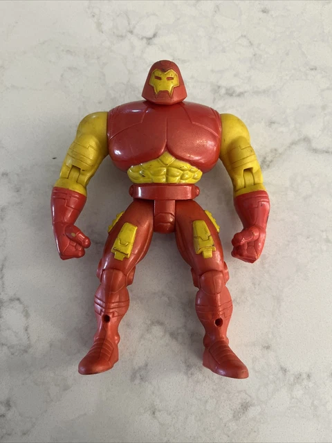 Figurine Marvel Titan Hero - Iron Man Hulk Buster (Boîte Usée, Jouet Neuf)