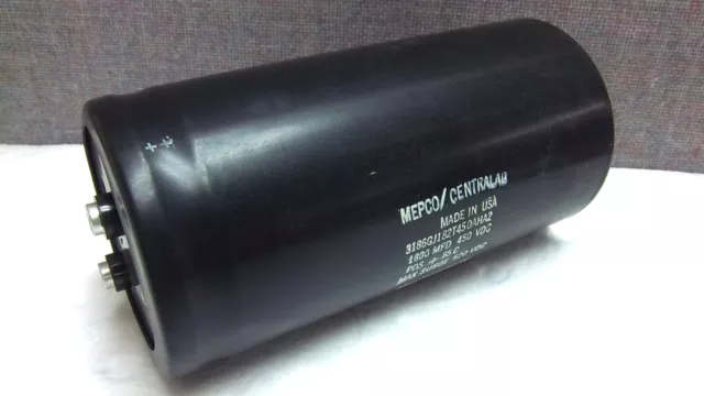 Mepco / Centralab Capacitor 3186Gj182T450Aha2 12-712448-00 Used 1271244800