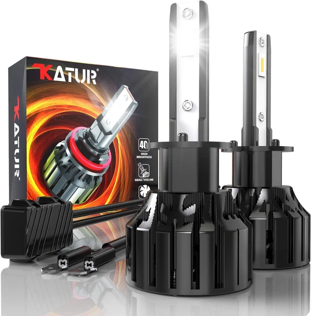 Lampadine H1 LED 16000LM - Bianco Freddo 6500K Per Fari Auto - Plug And Play Impermeabile IP68 - Foto 8