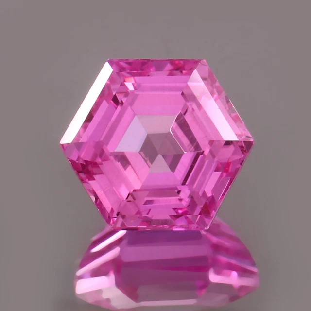 Saphir Rose Naturel De Ceylan - 6,15 Carats - Taille Coussin - Certifié AGSL - Qualité Exceptionnelle