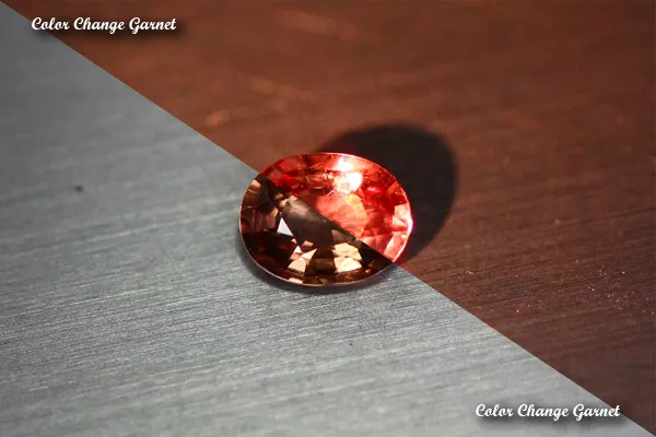 1.535 Ct Very Rare Natural From Earth Mined Color Change Garnet Aaa+ Gem