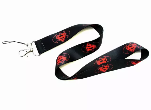 1pc cartoon Batman Neck Strap Lanyard Key chain ID Card Badge Holder.4 1pc cartoon Batman Neck Strap Lanyard Key chain ID Card Badge Holder.4