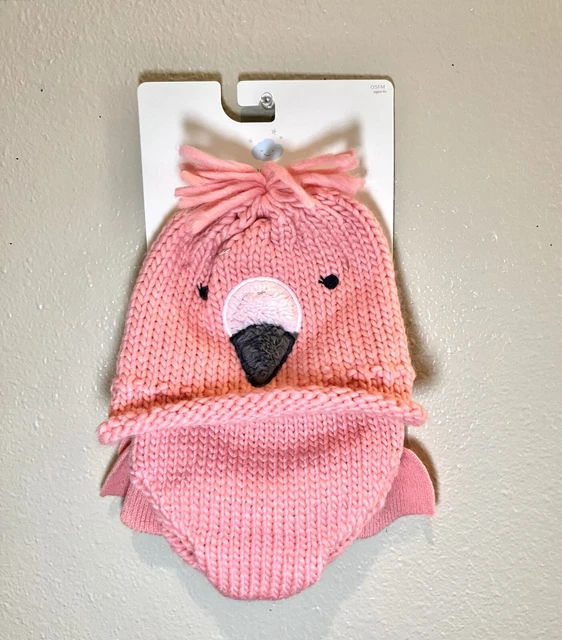 Cloud Island Hat And Diaper Flamingo Cover
