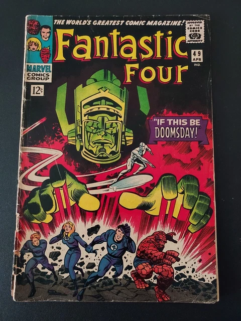 Fantastic Four vol 1 49 Galactus Silver Surfer
