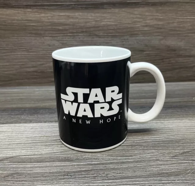 Star Wars A New Hope Movie Poster Black Coffee Mug Cup Lucas Films
