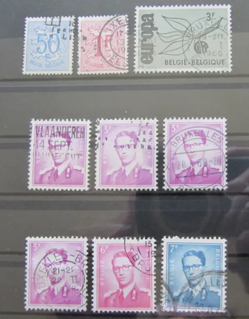 Briefmarken schönes Lot Belgien gestempelt