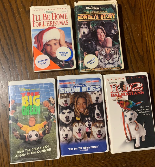 LOT OF 6 VHS tapes Disney Live Action LOW Price Good+ Condition 14.