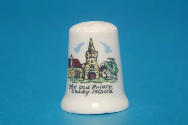 Der Alte Priory Caldy Island Tenby Pembrokshire Wales Hergestellt IN Thimble B/