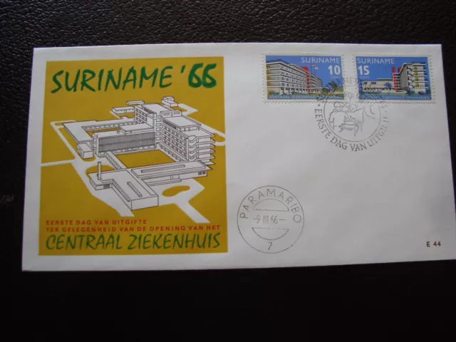 SURINAM - enveloppe 1er jour 9/3/1966 (B6)