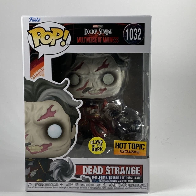 Funko POP Doctor Strange DEAD STRANGE 1032 GITD Hot Topic Exclusive